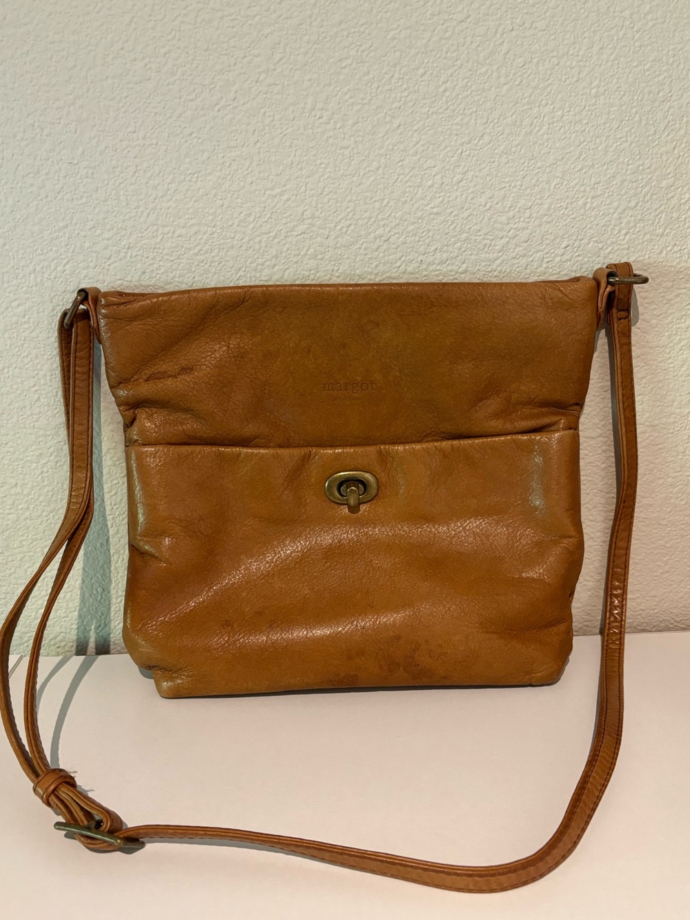 margot Leather Crossbody Bag